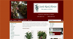 Desktop Screenshot of castlerockflorist.com